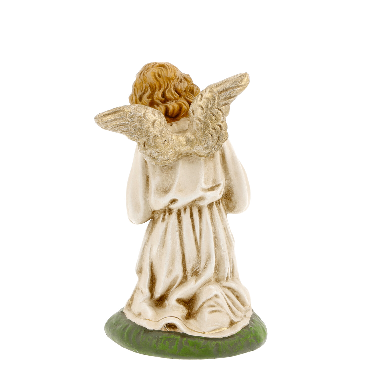 Kniender Engel in Antikweiß, zu 19cm Figuren