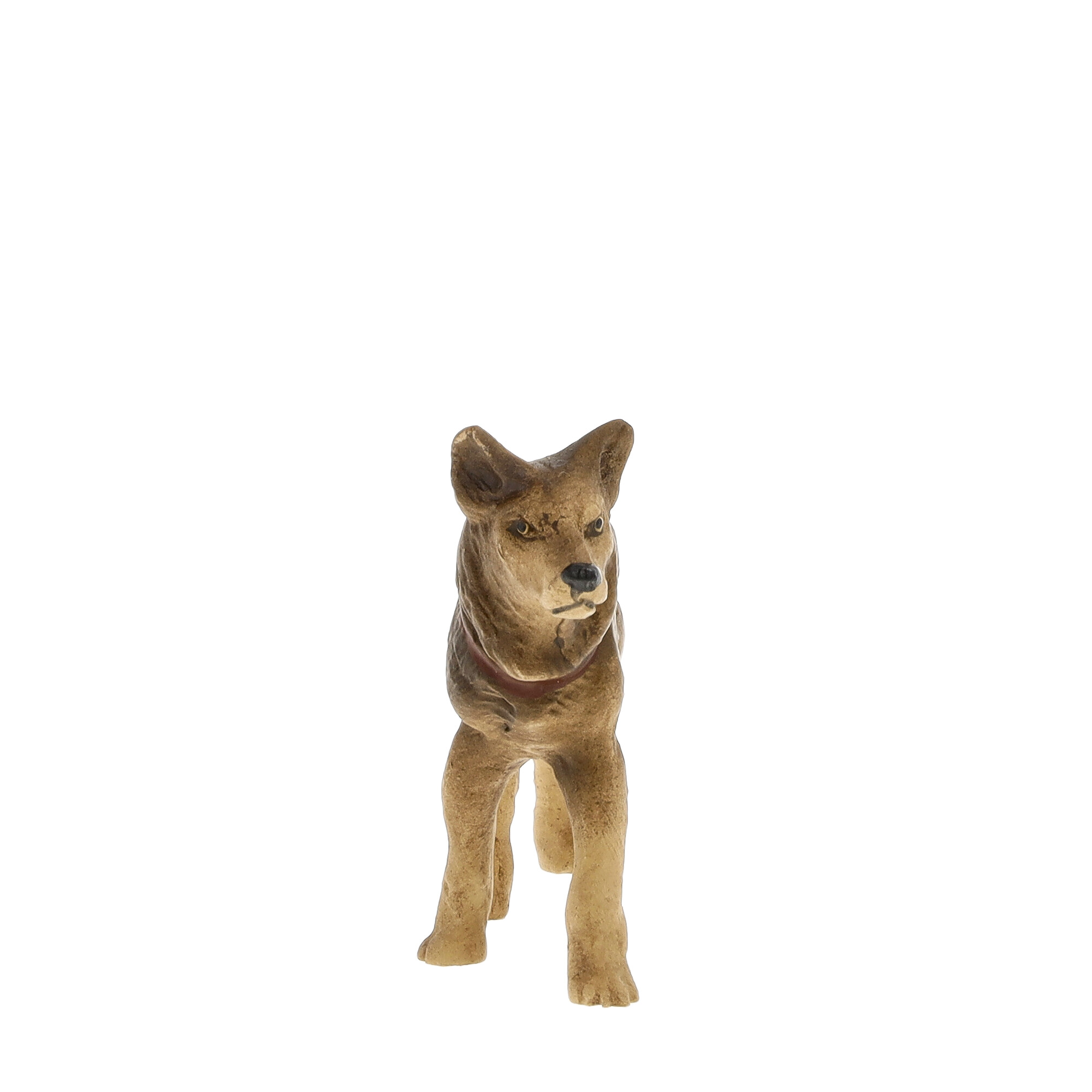 Schäferhund stehend, zu 11 - 12cm Figuren passend - MAROLIN Krippenfigur