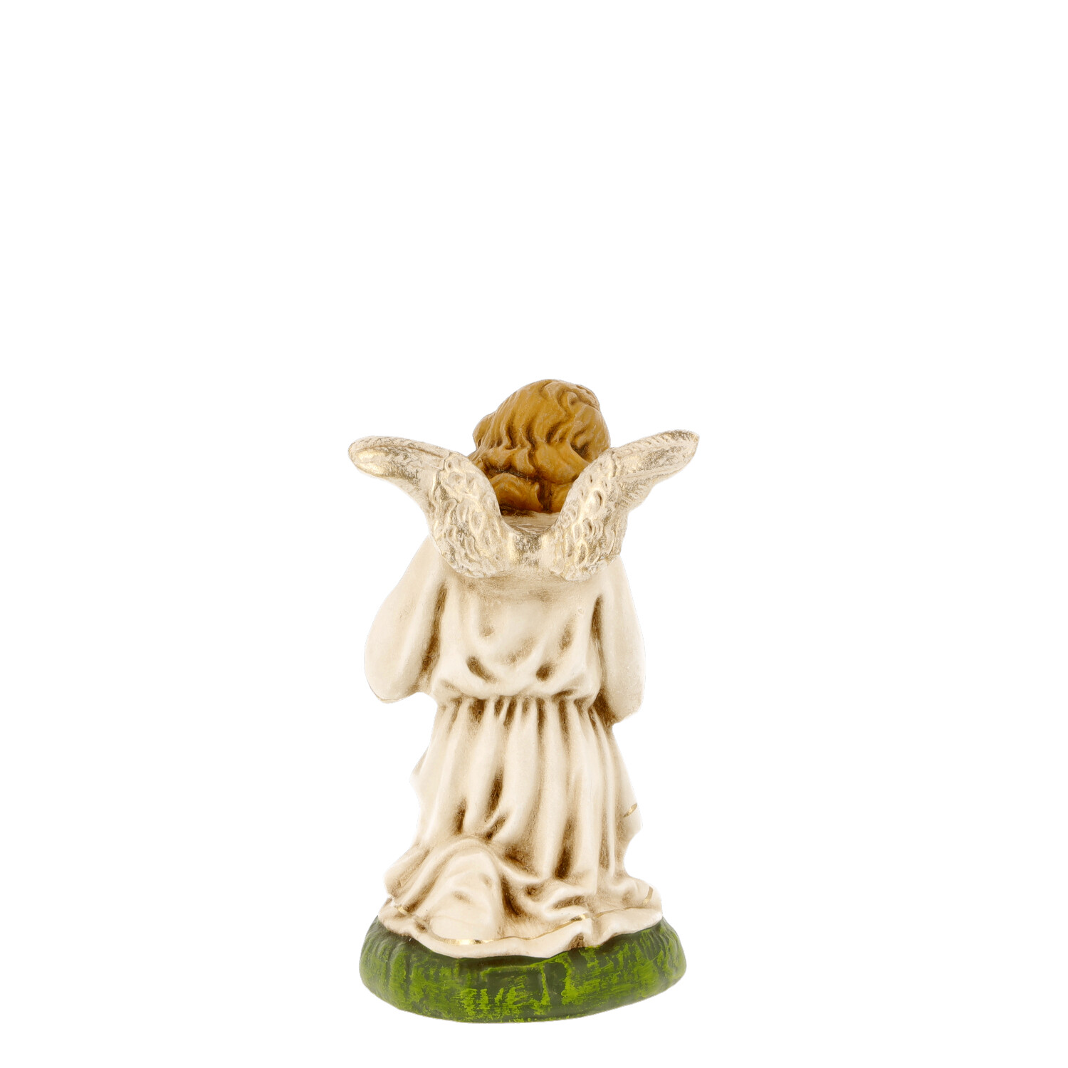 Kniender Engel in Antikweiß, zu 14cm Figuren - Marolin Krippenfigur - made in Germany
