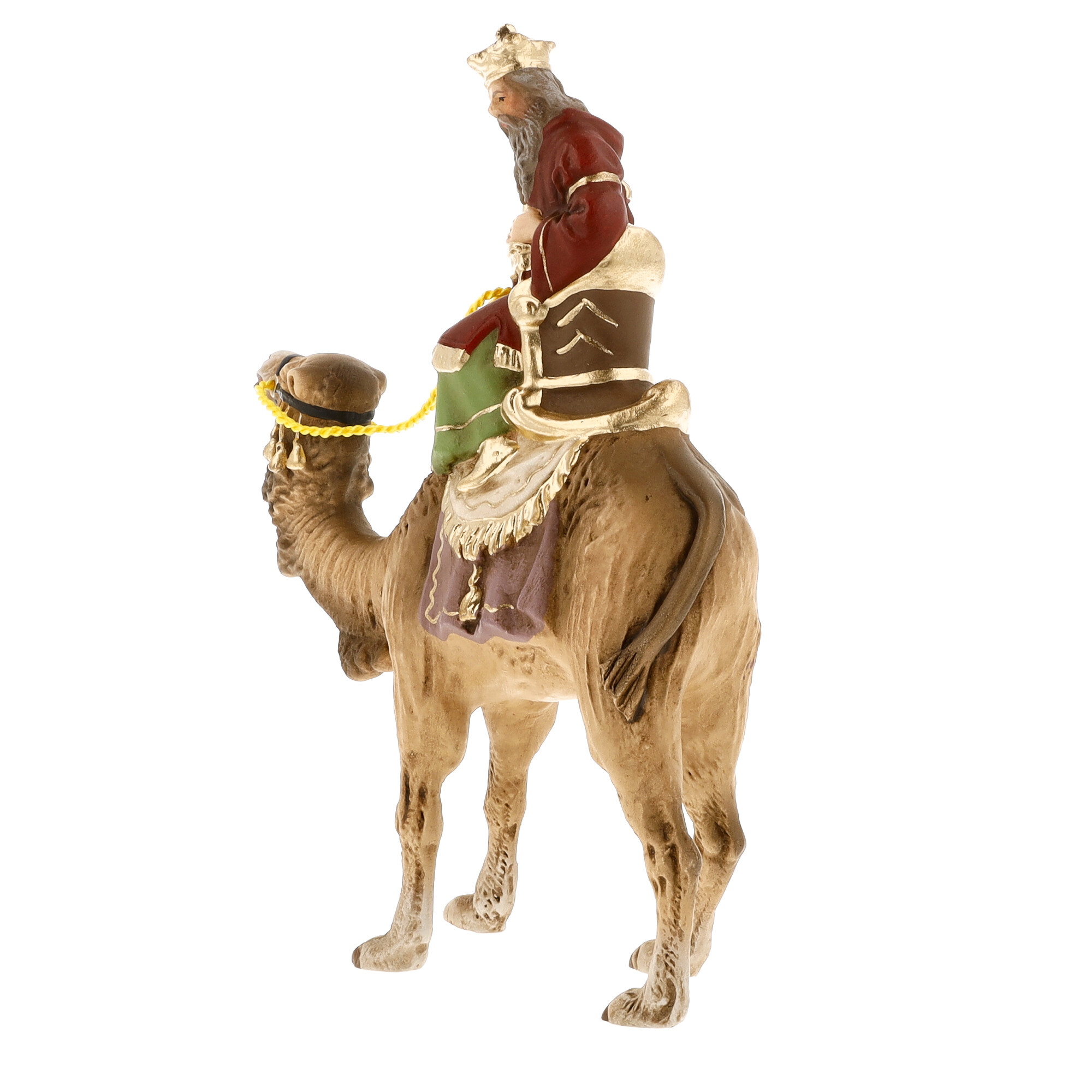 König weiß (Balthasar) zu Kamel, zu 9m Figuren