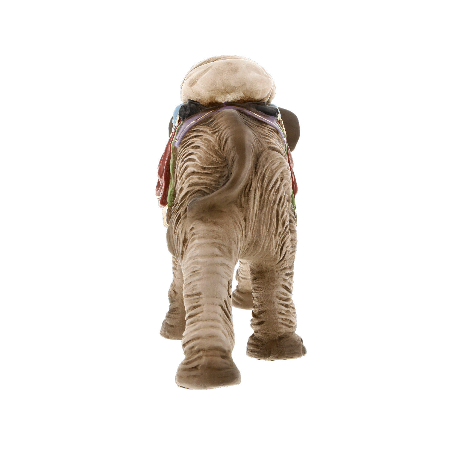 Elefant mit Gepäck, zu 12 - 14cm Marolin Krippenfiguren - made in Germany