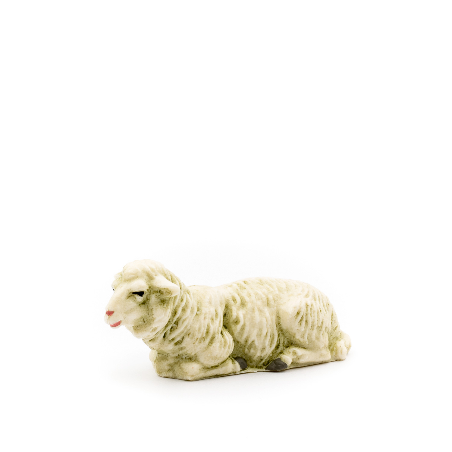 Schaf liegend, zu 12cm Fig. (Kunststoff)