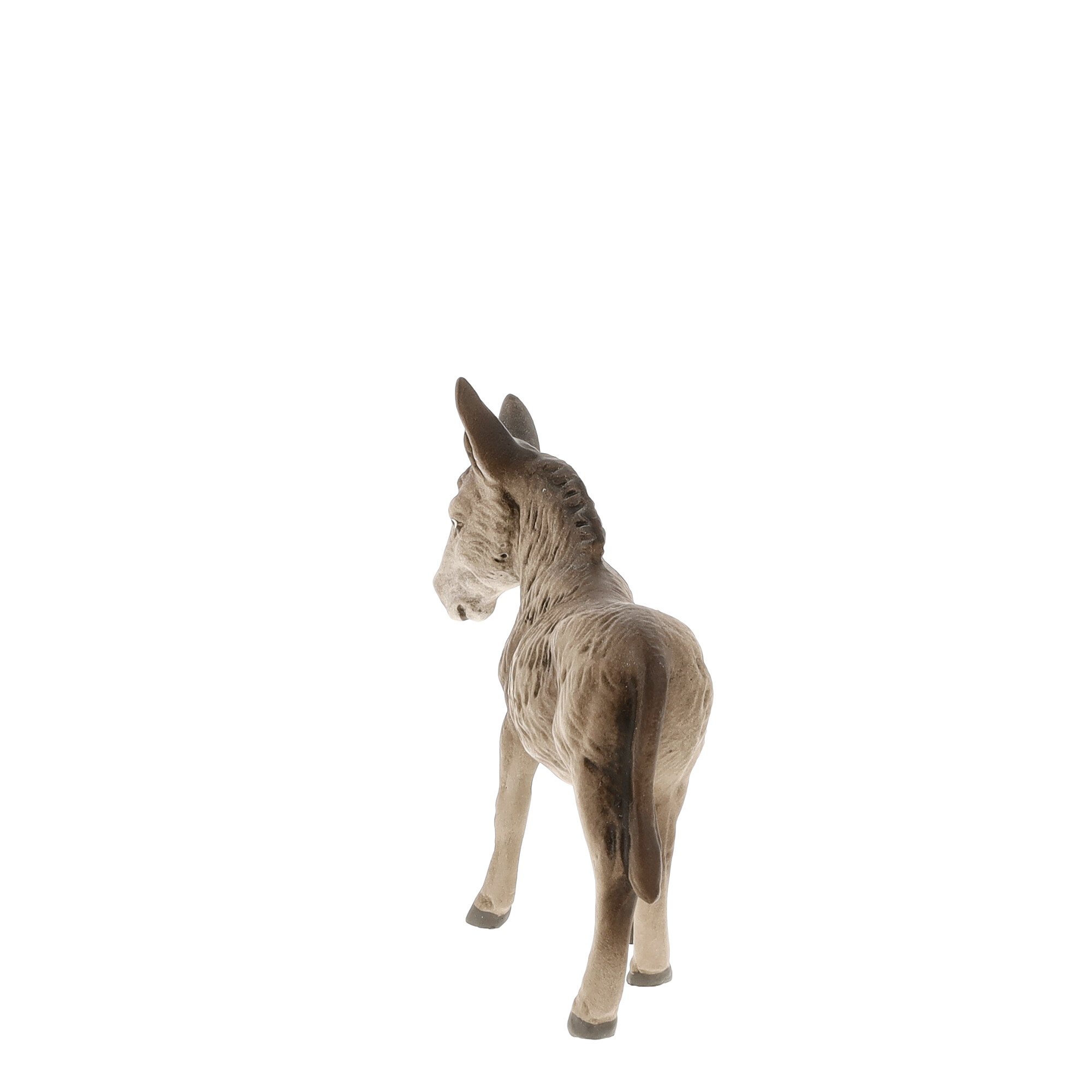 Esel stehend, zu 10cm Krippenfiguren - Original MAROLIN® - Krippenfigur für Ihre Weihnachtskrippe - Made in Germany