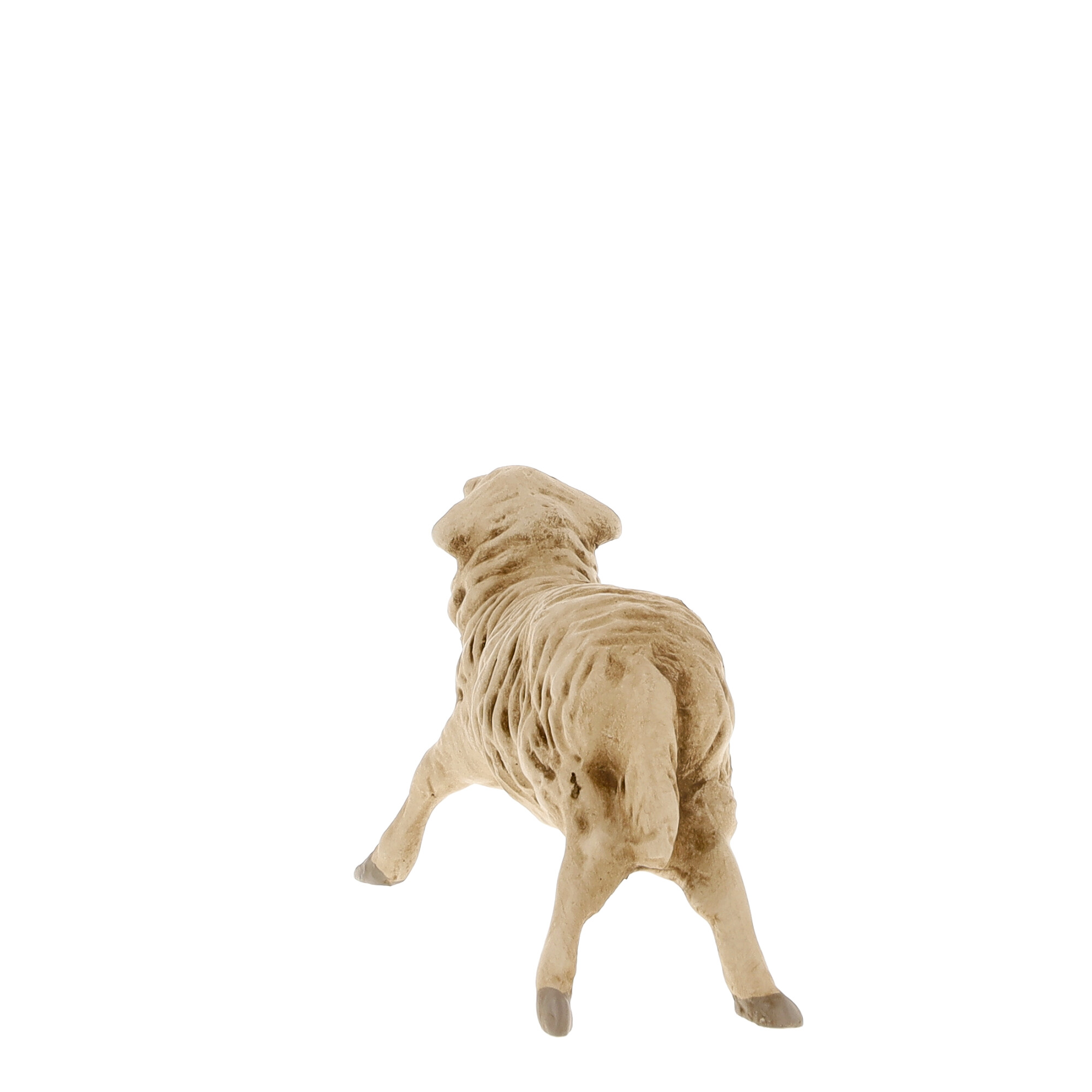 Schaf springend, zu 11 - 12cm Figuren passend - MAROLIN Krippenfigur