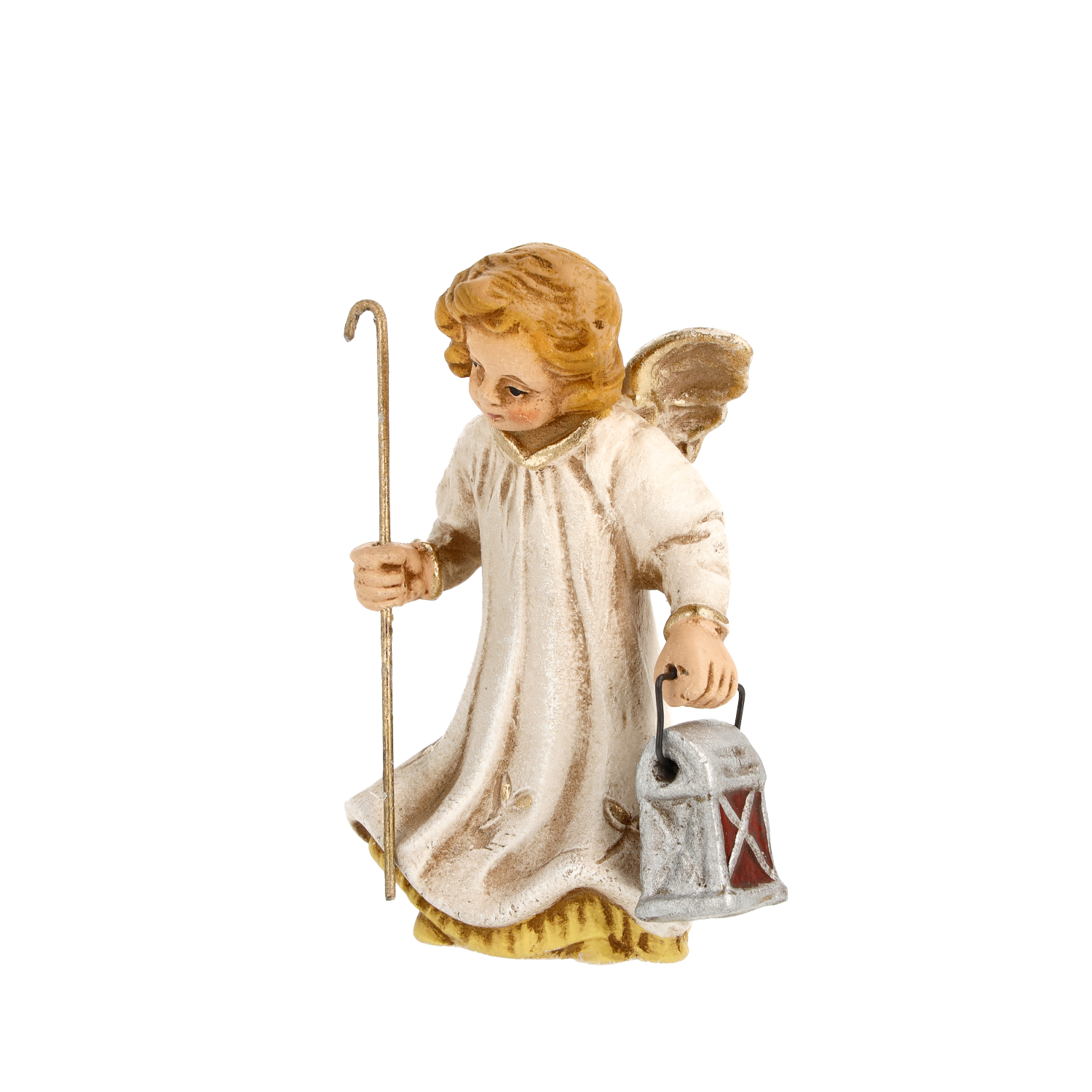 Engel mit Laterne, antikweiß, zu 11cm Figuren