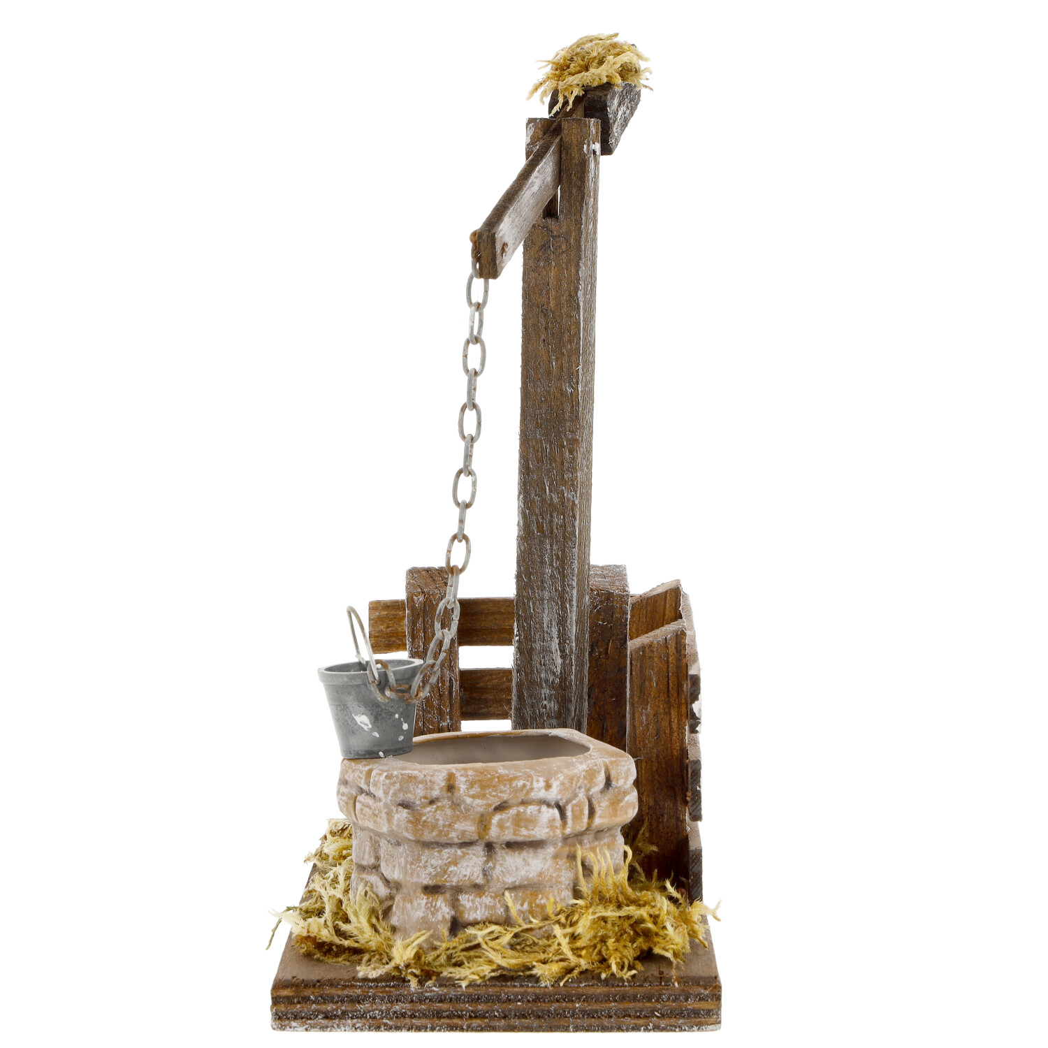 Brunnen mit Tränke für 14 - 17cm Marolin Krippenfiguren - made in Germany