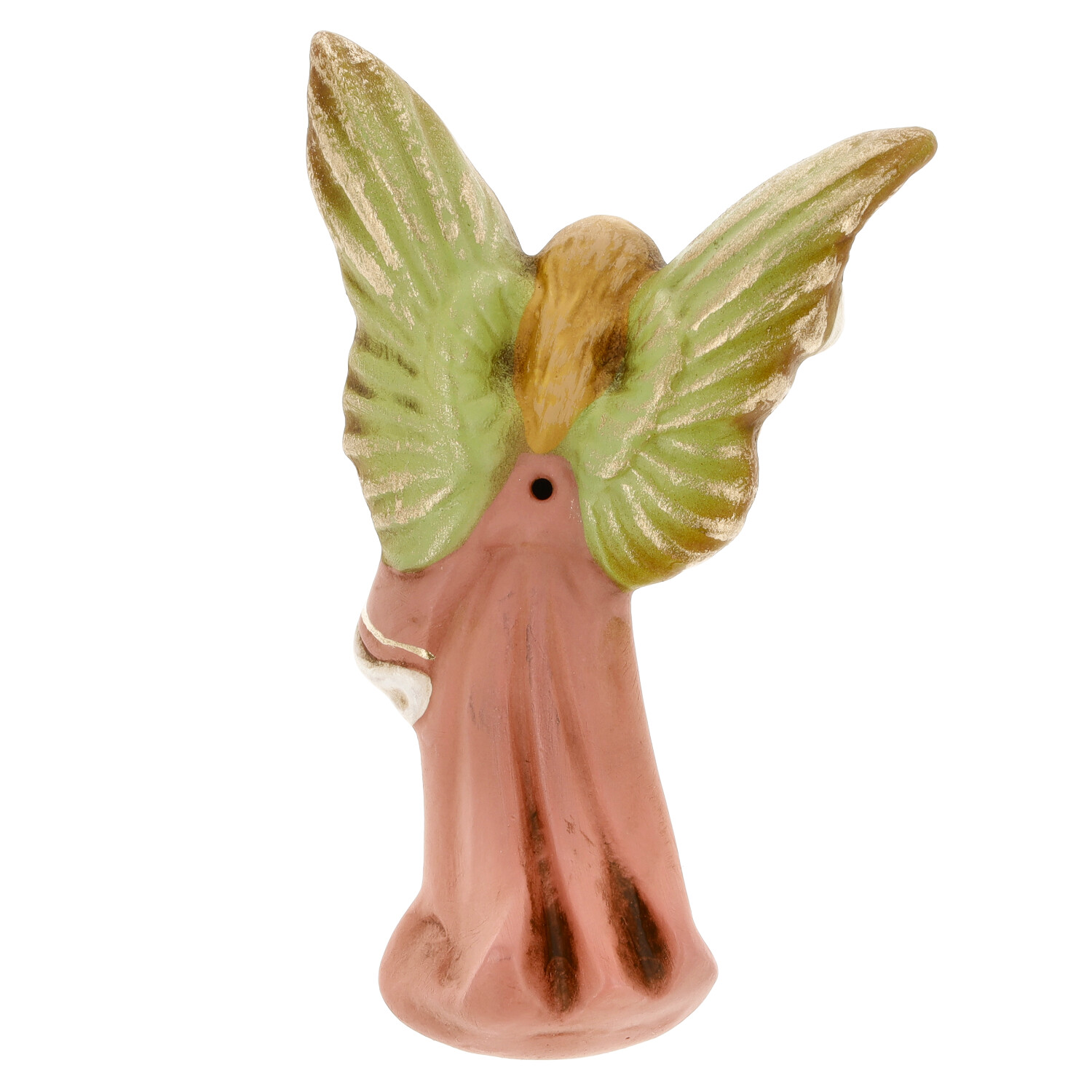 Gloria-Engel schwebend (rosé) zu 8 - 10cm Krippenfiguren - Original MAROLIN® - Engel für Ihre Weihnachtskrippe - Made in Germany