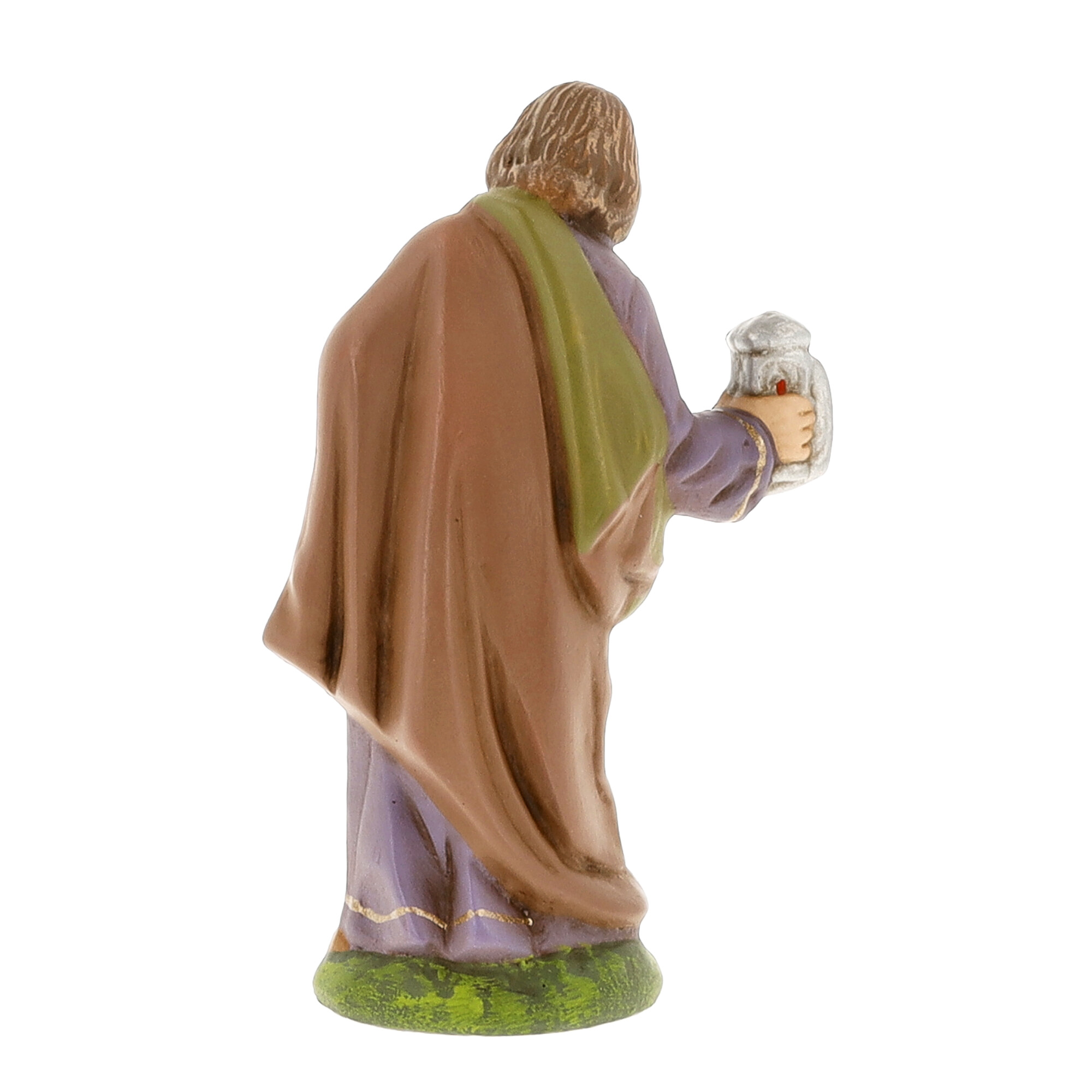 Josef stehen mit Laterne - MAROLIN Krippenfigur 9cm Größe