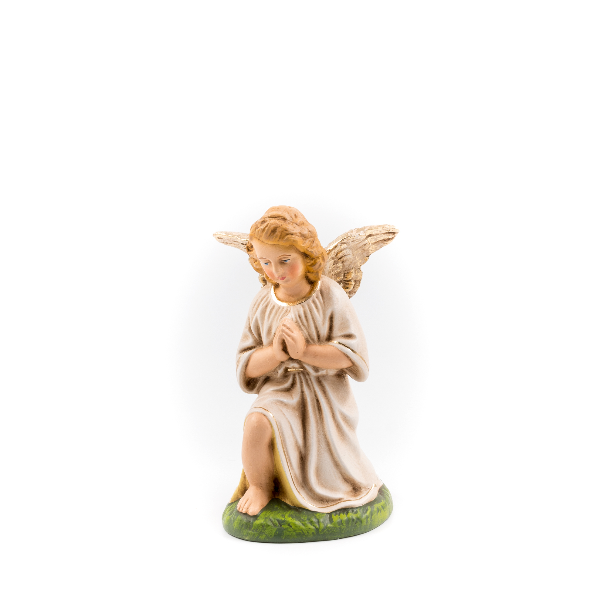 Kniender Engel in Antikweiß, zu 17cm Figuren