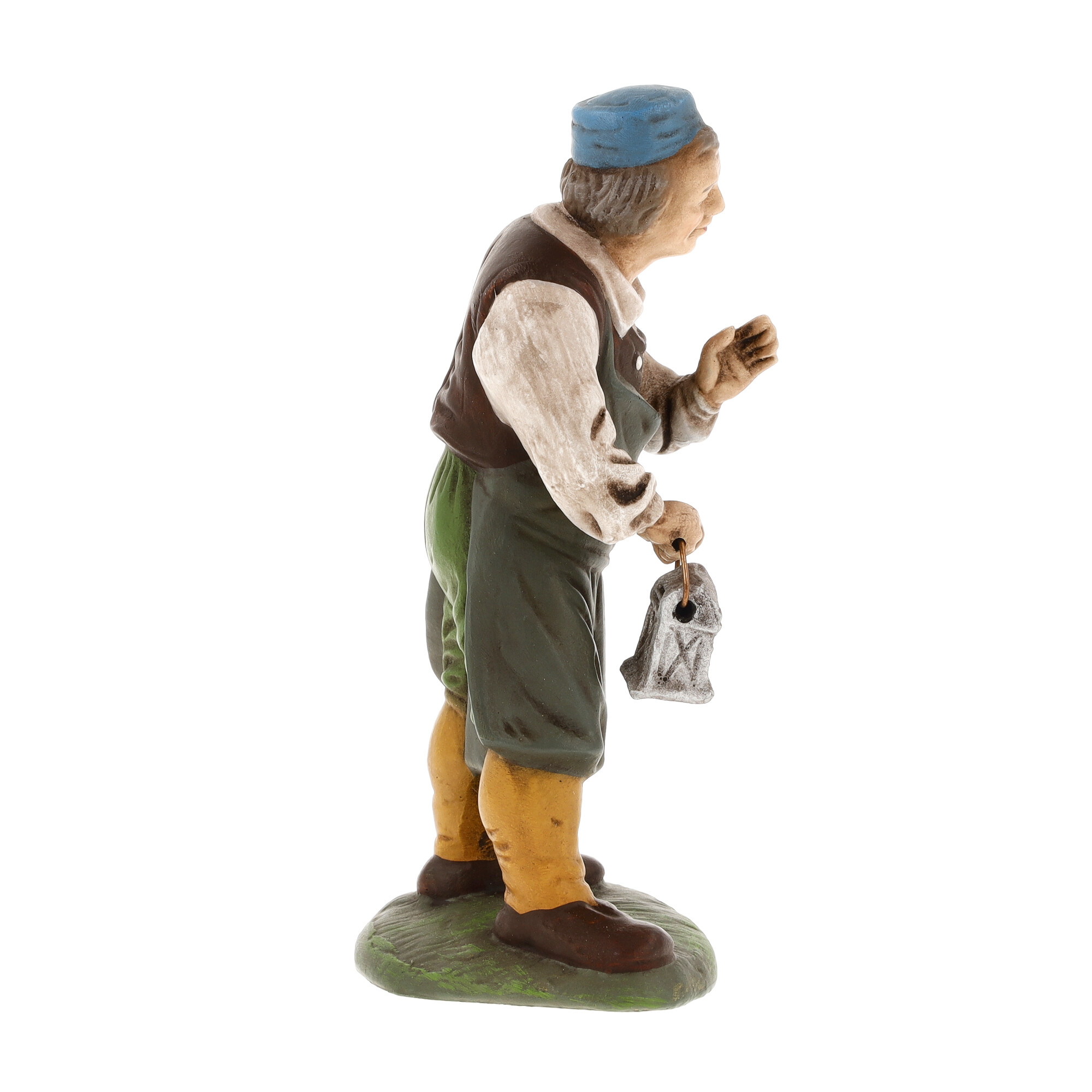 Wirt mit Laterne, zu 11cm Krippenfiguren - Original MAROLIN® - Krippenfigur für Ihre Weihnachtskrippe - Made in Germany